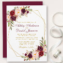 Search for gold geometric frame wedding invitations Rustic