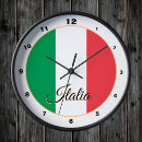 Recherche de drapeau italien horloges Anniversaire