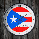 Recherche de drapeau de porto rico horloges Patriotique