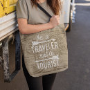 Search for travel quotes tote bags Typography