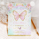 Search for butterfly invitations Whimsical