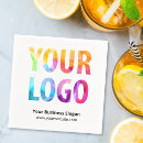Search for office napkins your logo here