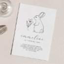 Search for rabbit birthday invitations Floral