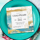 Search for feast square invitations Modern
