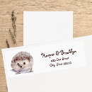 Search for hedgehog return address labels Forest