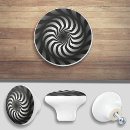 Recherche de illusion optique en spirale maison deco Noir
