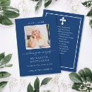 Search for blue funeral invitations In loving memory