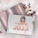 Search for rose gold graduation announcement cards Typography