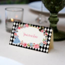 Search for alice in wonderland place cards Tea party
