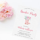 Search for in the rain birthday invitations Green