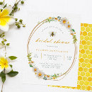 Recherche de bee bridal shower invitations Épouse à abeille