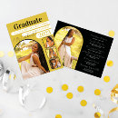 Search for yellow graduation invitations Typography