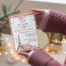 Recherche de parisien anniversaire invitations Floral