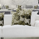 Search for black olive green pillows Vintage