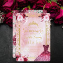 Search for burgundy roses quinceanera invitations Mis quince anos