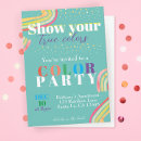 Recherche de rainbow party invitations Toute personne