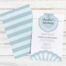 Recherche de shell invitations Bleu marine