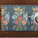 Search for floral placemats colourful