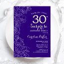 Recherche de 30ème anniversaire invitations Surprise 30e anniversaire