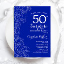 Search for royal blue and white invitations Elegant