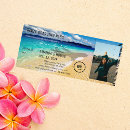 Search for aeroplane save the dates Tropical