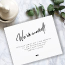 Recherche de weve moved moving announcement cards We have moved