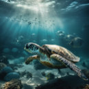 Search for coral reef puzzles Sea turtle