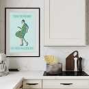 Search for kitchen is for dancing posters Retro