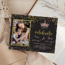 Search for princess 7th birthday invitations For her