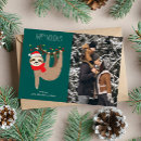 Search for sloth christmas cards Winter