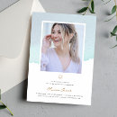 Recherche de mitzvah de batte invitations Bleu