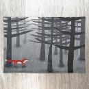 Search for wildlife placemats fox