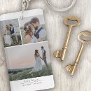 Search for wedding pictures keychains Modern minimalist