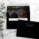 Search for wedding envelopes Black and white