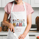 Search for flower garden design aprons Mother
