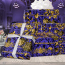 Search for gold leaf wrapping paper Black and gold