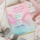 Recherche de baby mermaid invitations À la queue