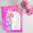 Search for protea wedding invitations Bohemian