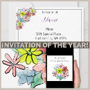 Search for graphics invitations Colourful