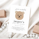 Search for bear kid invitations Baby