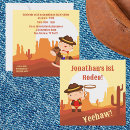 Search for western 1st birthday invitations Desert