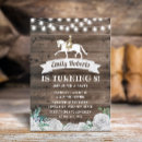 Recherche de cheval blanc invitations Cowgirl