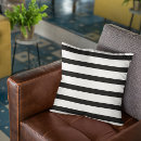 Search for black and white stripes pillows Pattern