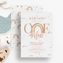 Search for rainbow birthday invitations Pink
