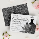 Search for tiara quinceanera invitations Floral