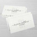 Recherche de police calligraphie cartes visite Moderne