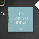 Search for minimalist notebooks Teal blue