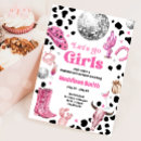 Search for girls weekend invitations Cowgirl party