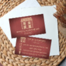 Recherche de wood business cards Architecte