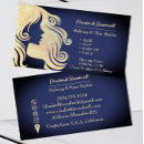 Recherche de maquillage vintage cartes visite Coiffeuse